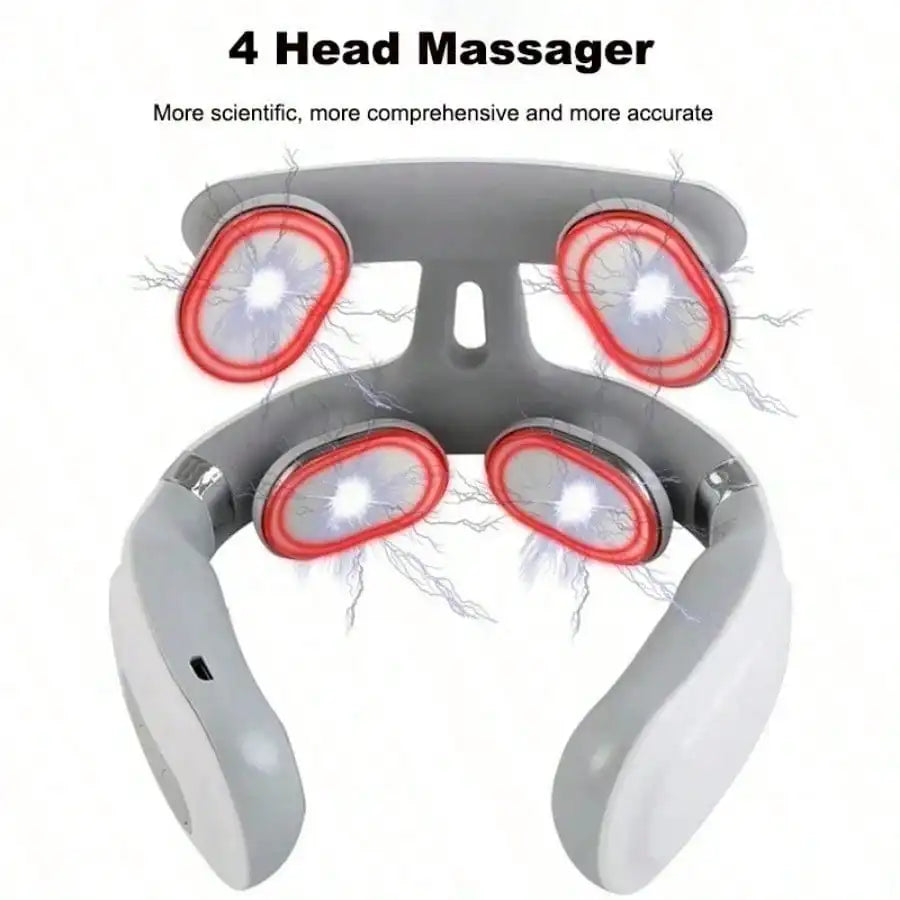 ZenNeckPad Smart 4-Head Neck & Shoulder Massager