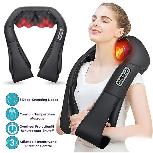 ZenShiatsu Heated Neck & Shoulder Massager